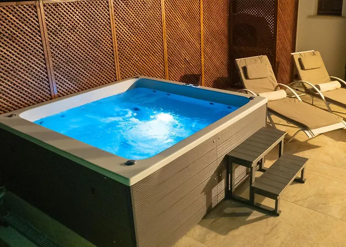 Asteri With Outdoor Hot Tub, Sani Luxury Collection *